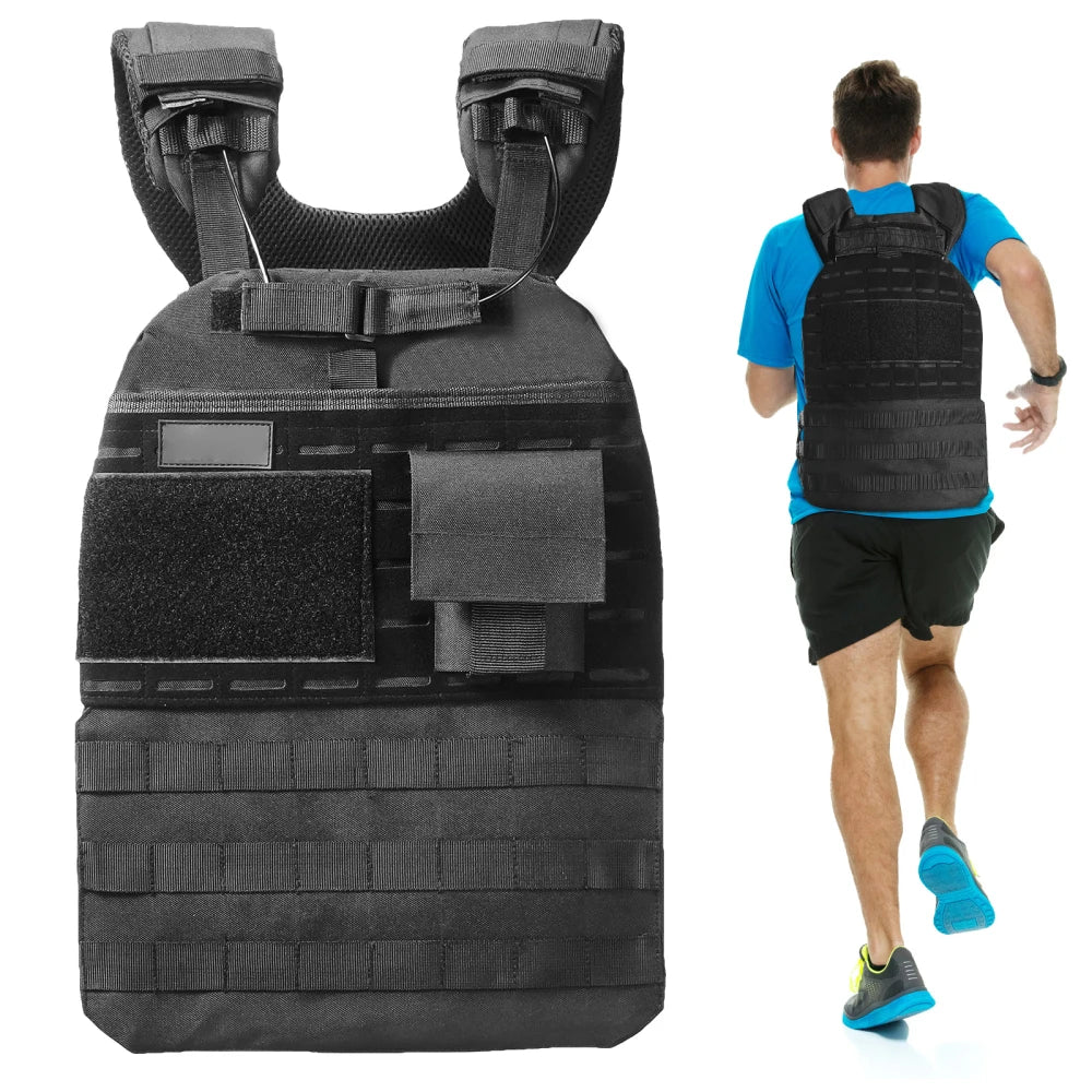 Adjustable Weighted Vest For Strength Training And Running