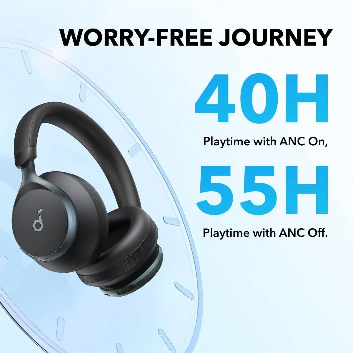 Soundcore Space One Active Noise Cancelling Wireless Headphones
